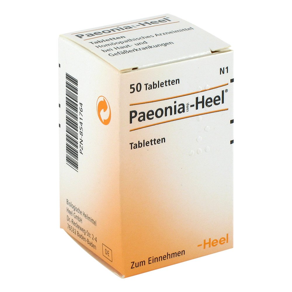 Biologische Heilmittel Heel GmbH Paeonia Comp.heel Tabletten 08541764