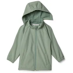 Tchibo - Kinder-Softshelljacke - Baby - Gr. 86/92 - dunkelgrün/print