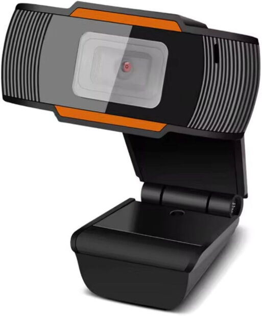 Cámara Web Webcam HD 720P avec microphone, USB, Noir, Neuf