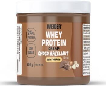 Weider WHEY PROTEIN CHOCO CREME 250g Chocolate-Avelãs
