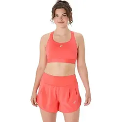 ASICS Damen BH ROAD COMPRESSION BRA, Größe L in Pink Pink