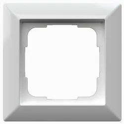 Eberle 007190045001 Abdeckrahmen 55x55 Format, RAL 9010 glänzend Abdeckrahmen 55x55 Design A - RAL9010, glzd.