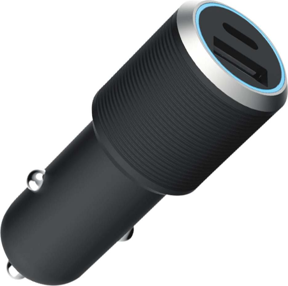 Bigben Connected FPLICAC2AC37WPDRB Sigarettenaansteker voor Auto, Zwart