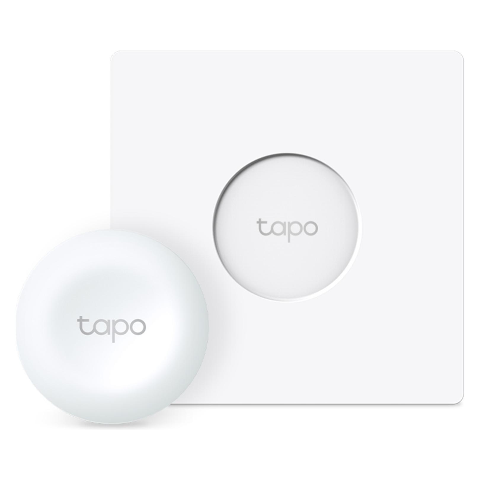 TP-Link (TAPO S200D) Smart Remote Dimmer Switch, Customised Actions, One-Click Alarm, Hub Required (TAPOS200D)