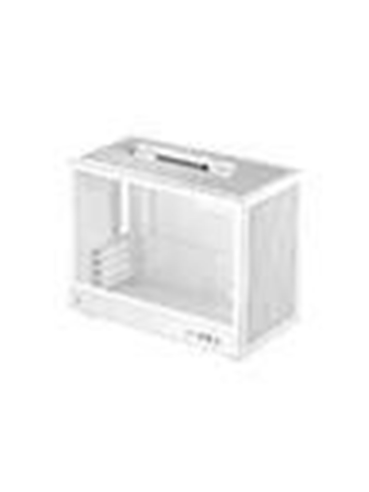 DeepCool CH160 PLUS - Gehäuse - Minitower - Weiß