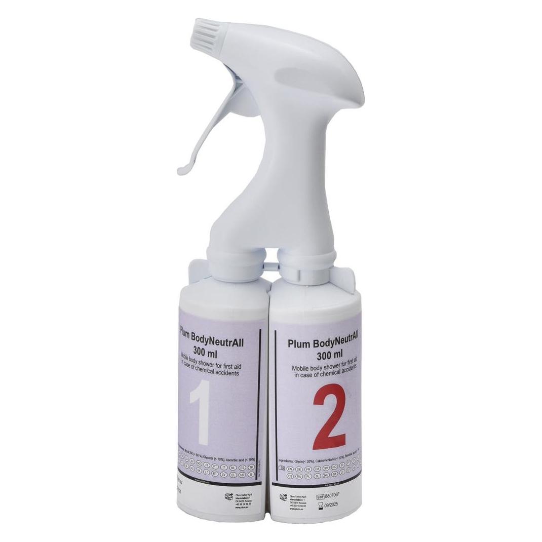 Plum Augenspüllösung Dekontamination Body Neutral 600ml (Erste Hilfe Set Zubehör) (PL-4736CH)