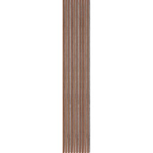 NL-Panels Akustikpaneel Walnuss, 240 x 40 x 2,1 cm, mit grauem Filz, , Stück