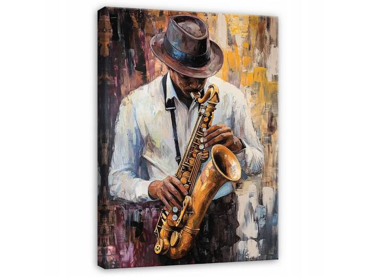BILDER Abstrakt Männlich Musik Aquarell Modern 60x40
