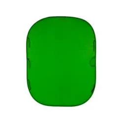 Chromakey grün 2,10 x 1,80 m Falthintergrund