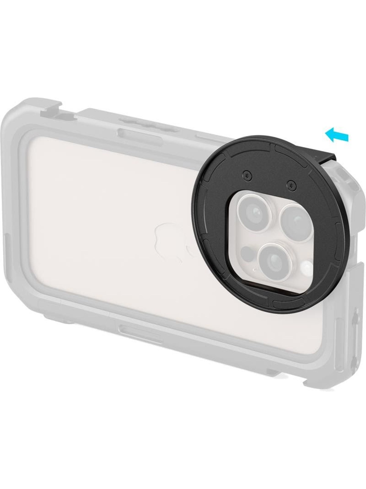 SmallRig 5010 Attachable Filter Adapter for iPhone 16 Series Cage 67mm