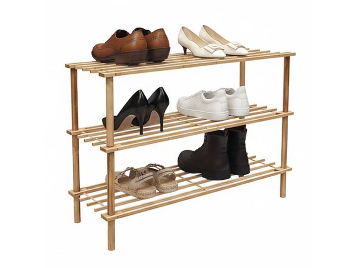 Relaxdays Schuhregal aus Bambus