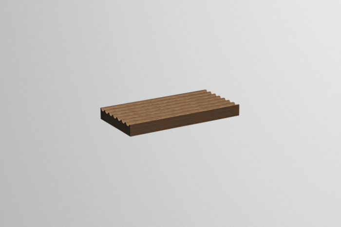 Alape Ablage 8400063669 Eiche massiv, TB1
