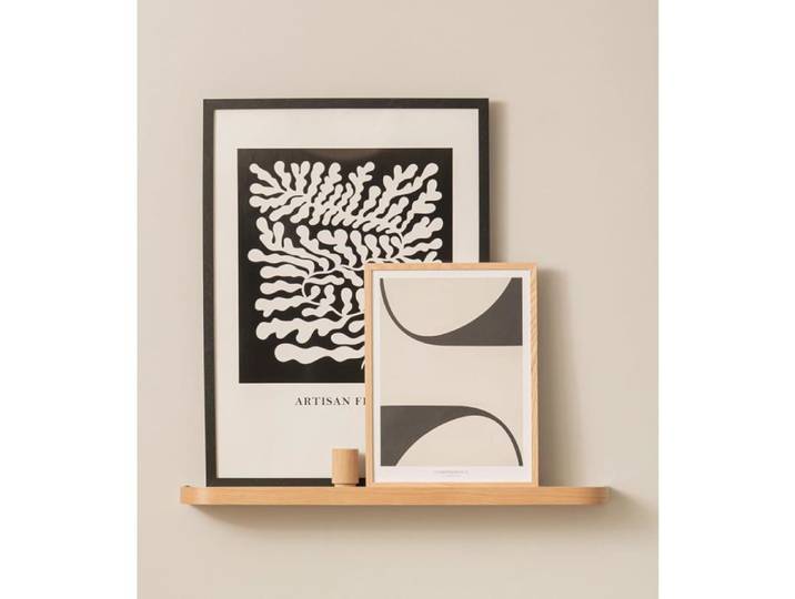 Étagère Murale Kazai.® 'Toke' en Bois Véritable Flottante et Élégante pour Déco et Rangement
