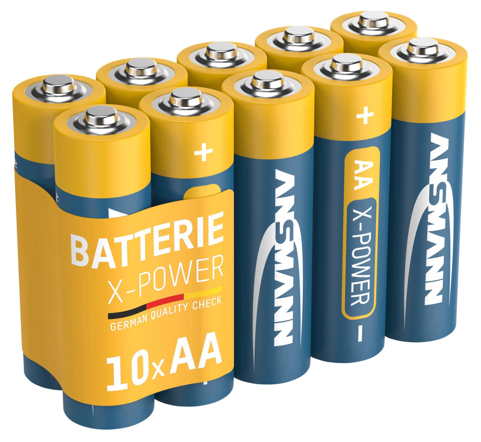 ANSMANN Batterien X-POWER Alkali-Mangan Mignon AA 1,5 V, 10 St. 1522-0045-1