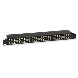 Equip Patchpanel 48x RJ45 Cat6 19" 1HE grau