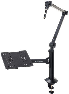 Millenium Laptop-Arm Mic Boom Bundle Schwarz
