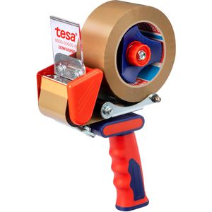 Tesa Packbandabroller 6500 LowNoise, mit Bremse, bis 50mm x 66m Packbänder