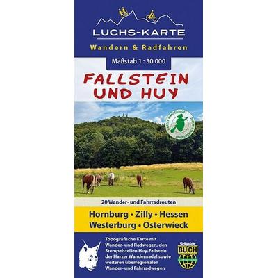 Luchskarte Fallstein und Huy, Sonstige von Thorsten Schmidt, Schmidt-Buch-Vlg, 978-3-945974-40-7