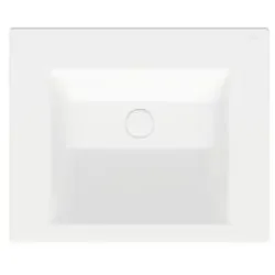 Bette BetteAqua Einbau-Waschtisch A071-414 80x49,5cm, flint
