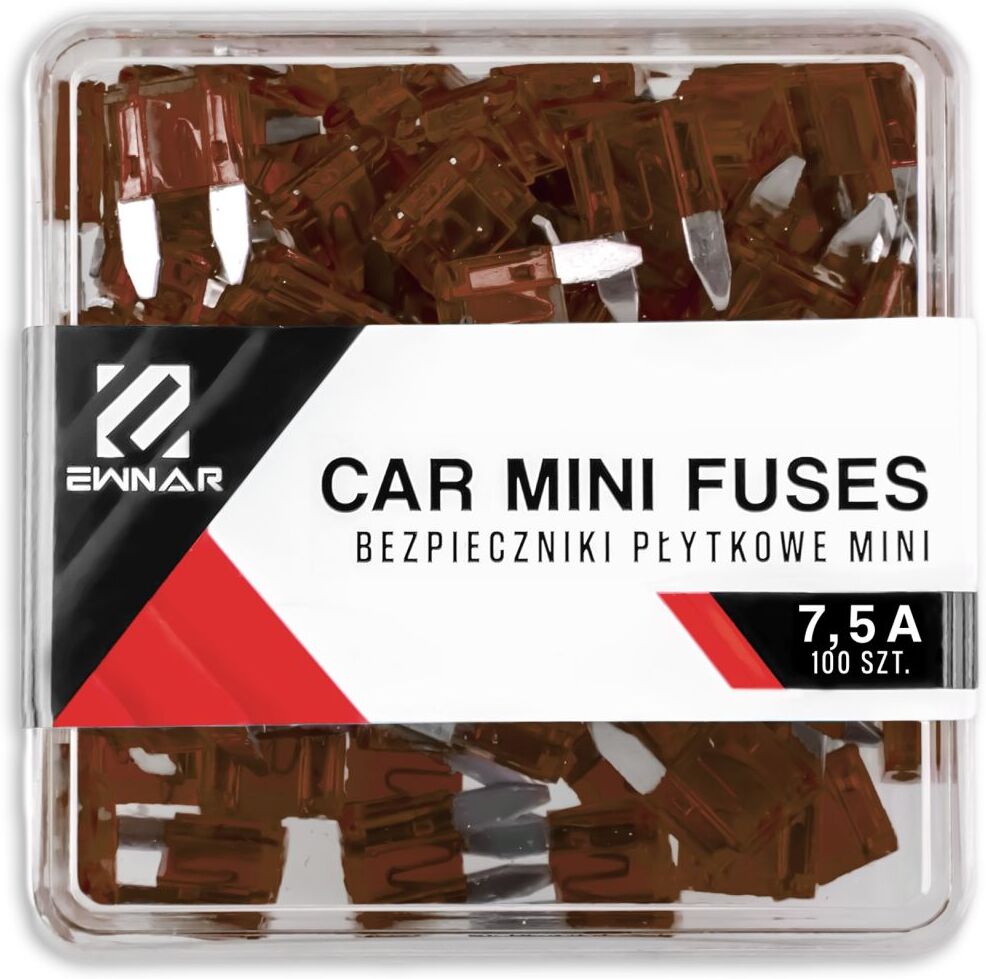Ewnar Set di fusibili MAMMOOTH MMT O033 0007,5A/K100