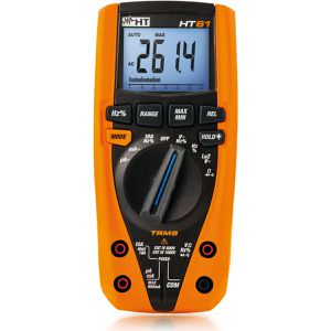 HT-Instruments Multimeter 1010310, HT61, digital, TRMS, CAT III 1000 V, CAT IV 600 V, 6000 Counts, Auto-Range