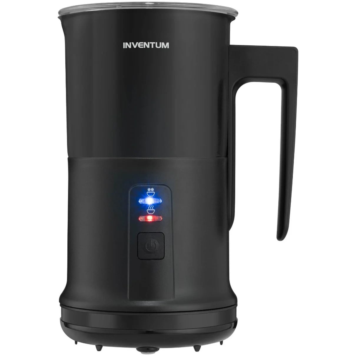 Inventum MK350B Automatische melkopschuimer en verwarmer, Zwart, RVS, 115 ml - 240 ml