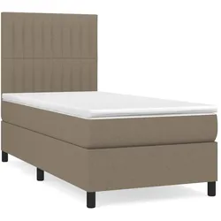 vidaXL, Boxspringbett, Jaburos (Vertikale Streifen) (200 x 200 cm)