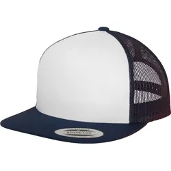 FLEXFIT Unisex 5-Panel Trucker Kappe Netz Cap 6006/6006W navy/white/navy one size
