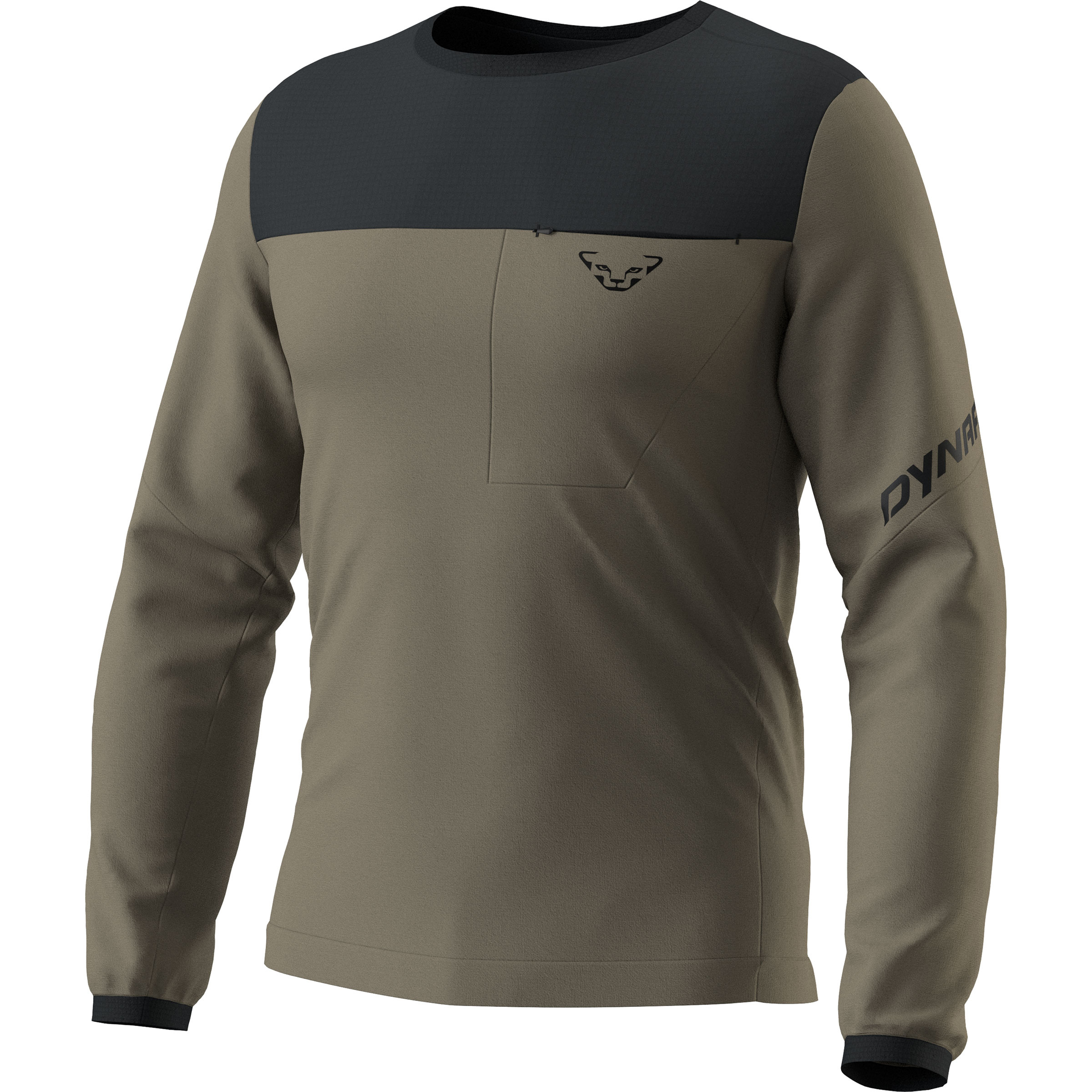 Dynafit Traverse DST Herren Longsleeves braun Größe S Trekking Widerstandsfähig Wasserabweisend