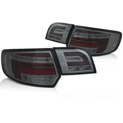 Voll LED Lightbar Rückleuchten passend für Audi A3 8P Sportback 08- Smoke dyn Blinker