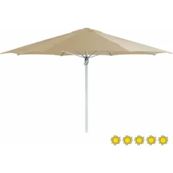 Doppler Gastronomie Sonnenschirm "Braumeister 500",natur,Ø 500 cm