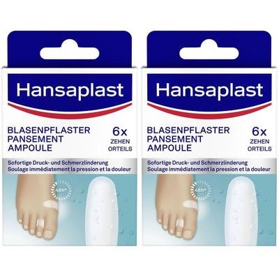 Hansaplast Blasenpfl Klein x2 2x6 St Pflaster