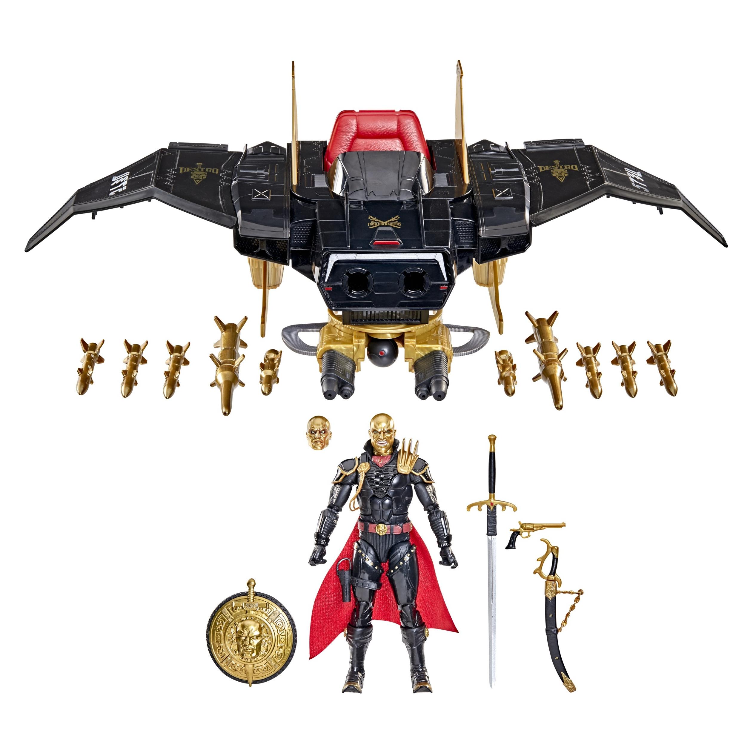 Hasbro G.I. Joe Classified Series figurine et véhicule Set #203 Destro & Iron Grenadier Despoiler 15 cm (G20525S01)