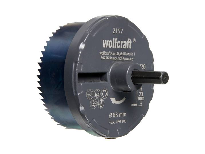 Wolfcraft Lochsäge ⌀ 2 cm