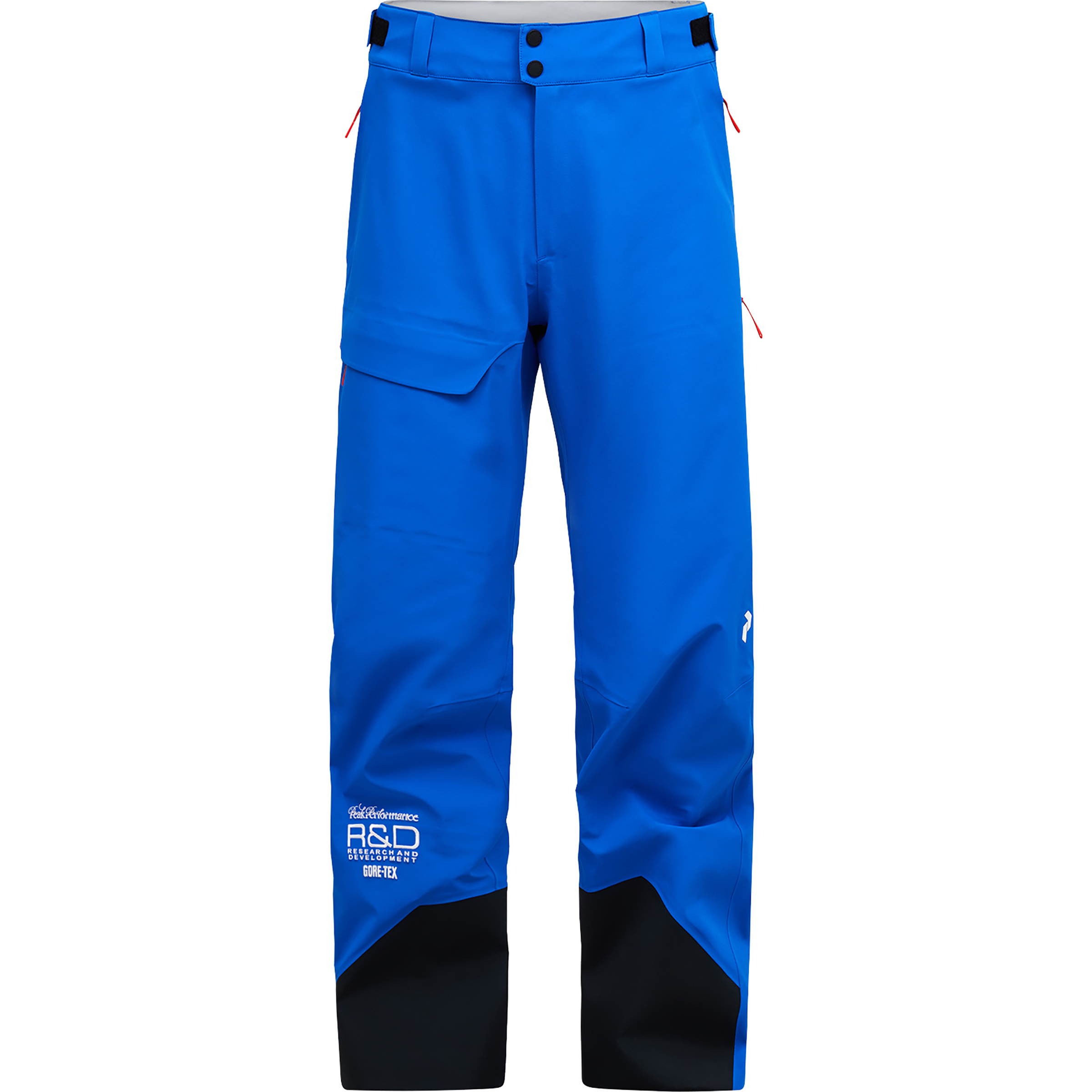 Peak Performance 40Y R&D GTX 3L C-Knit Ski Hose Herren Skihose blau Größe L Skifahren Isolierend Wasserabweisend