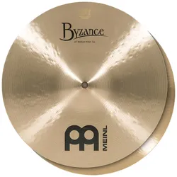 Meinl Cymbals B13MH - 13" Byzance Traditional  Medium Hihat - Hi-Hat-Becken
