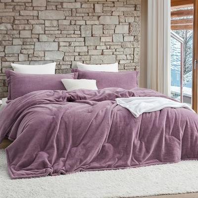 Softer than Soft® - Coma Inducer® Oversized Comforter Set - Elderberry