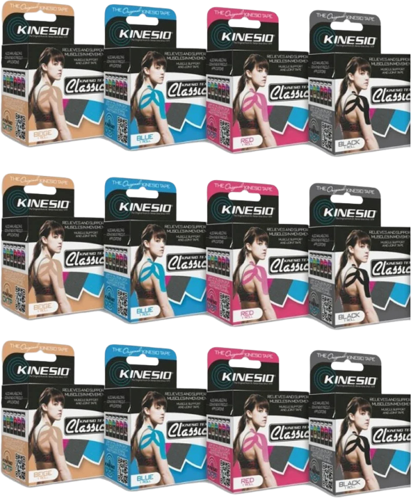 Packs Poupança Kinesio Tex Classic 5cmX4m (Pack de 12 unidades)