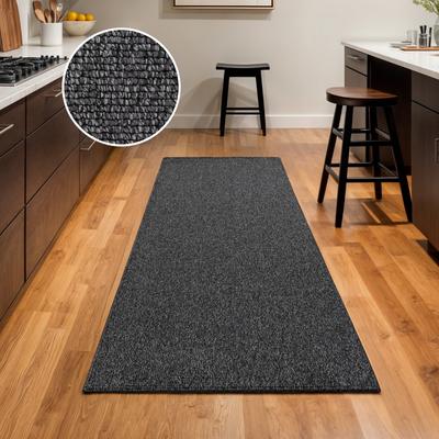 Sanat "Lora Plus, auch als Läufer" rechteckig 5 mm Höhe Kurzflor, uni, gekettelt, Wohnzimmer, Kinderzimmer