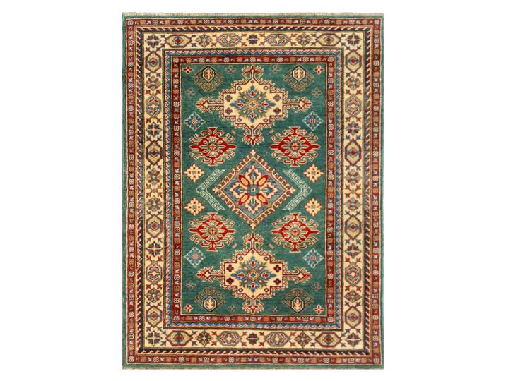 Kazak Ghazni Teppich 122x180 Handgeknüpft Orientteppich Wolle
