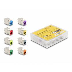 Delock 87896 RJ45-Einbaumodul Keystone CAT 6a 1 St.