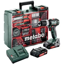 Akku-Schlagbohrschrauber SB 18 L BL Mobile Werkstatt (602331880), Mobile Werkstatt, Kunststoffkoffer, 18V 2x2Ah Li-Power + SC 30