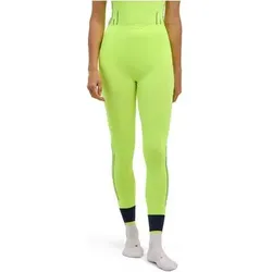 Falke Damen Unterhosen lang Da W Long Tight Trend w, Größe XL in Gelb 1690