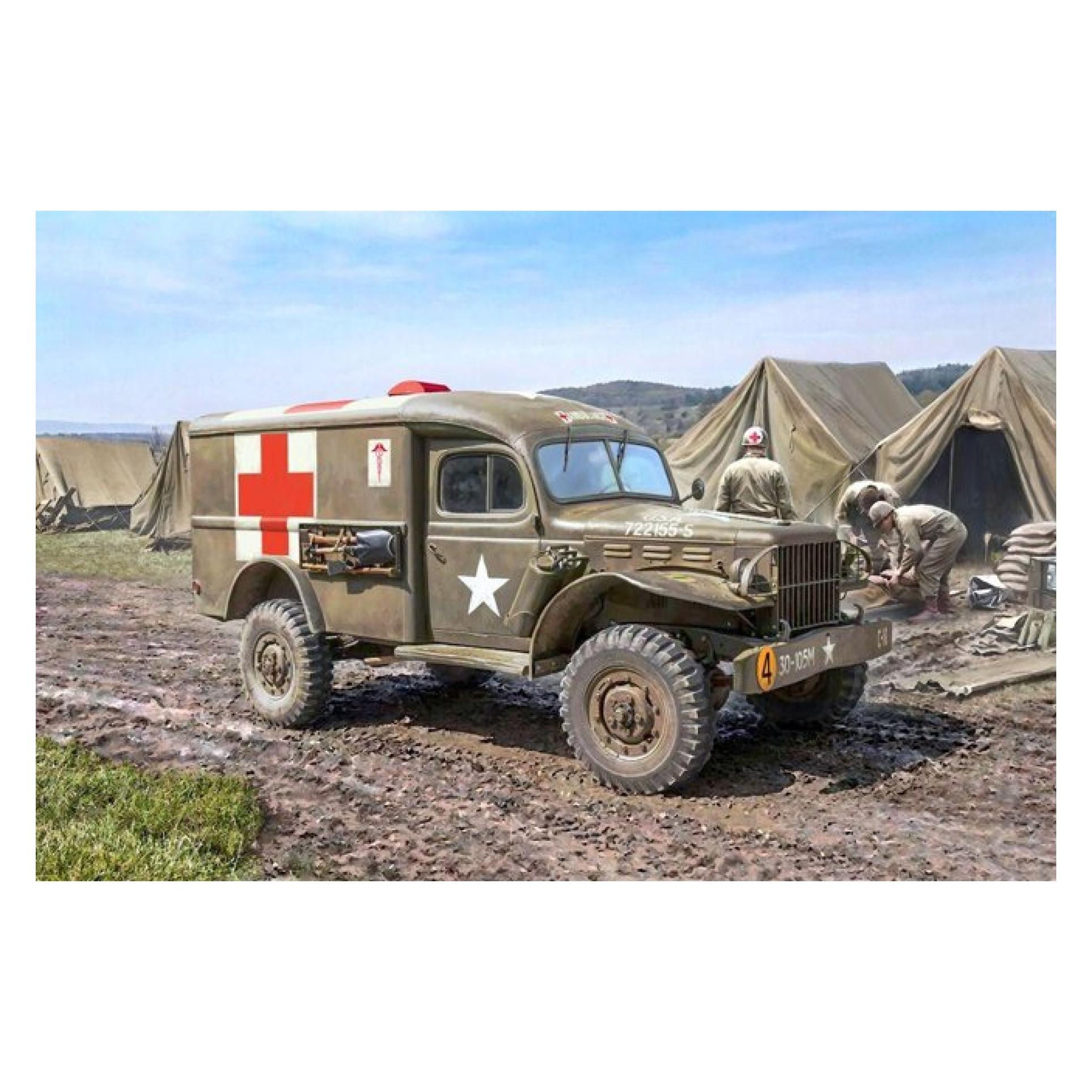 Italeri 1:35 Dodge WC54 Krankenwagen (510090226)