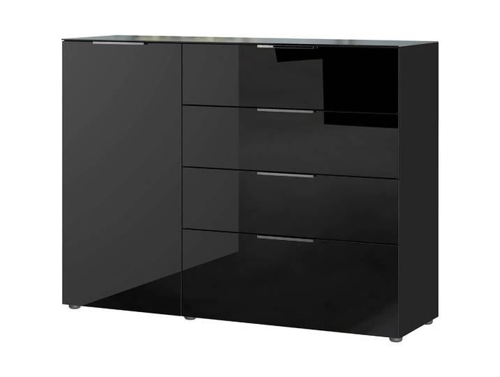 Sideboard GW-Oakland 134/102/42 cm Schwarz