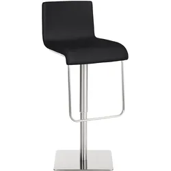 CLP Barhocker Limon E   Farbe: schwarz, Gestell Farbe: edelstahl