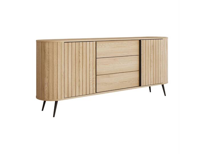 Kommode WILLOW 2D3S mit Schiebetüren