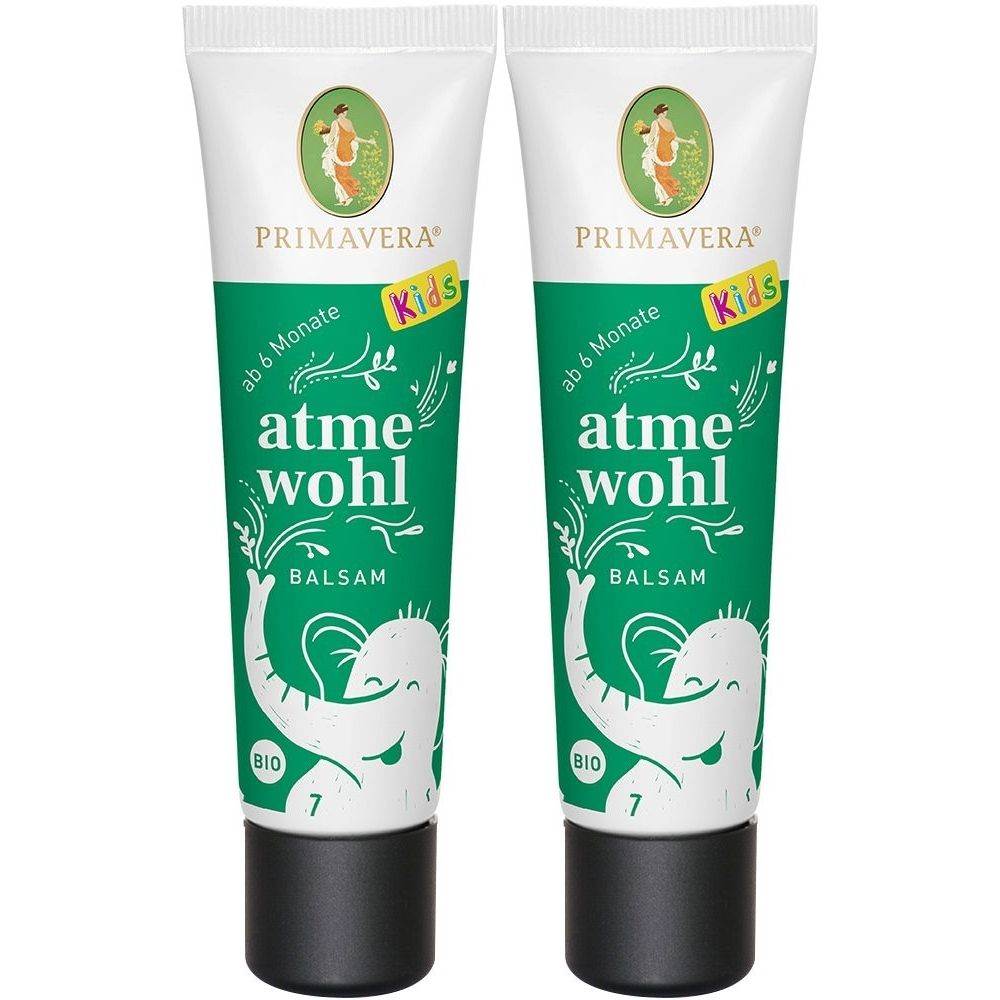 2x Atmewohl Baby & Kinder Balsam Bio 2x30 ml