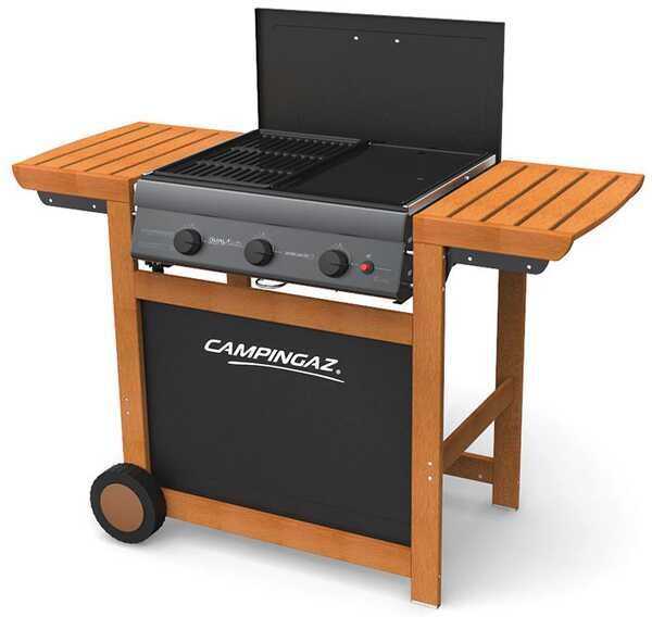 Campingaz 3 Series Adelaide 3 Woody Dualgas - Barbecue a gas o metano