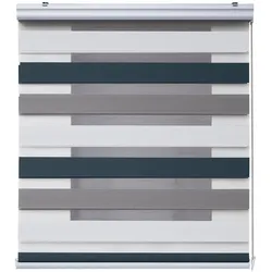 DOPPELROLLO Dreifarbig 180x250 cm